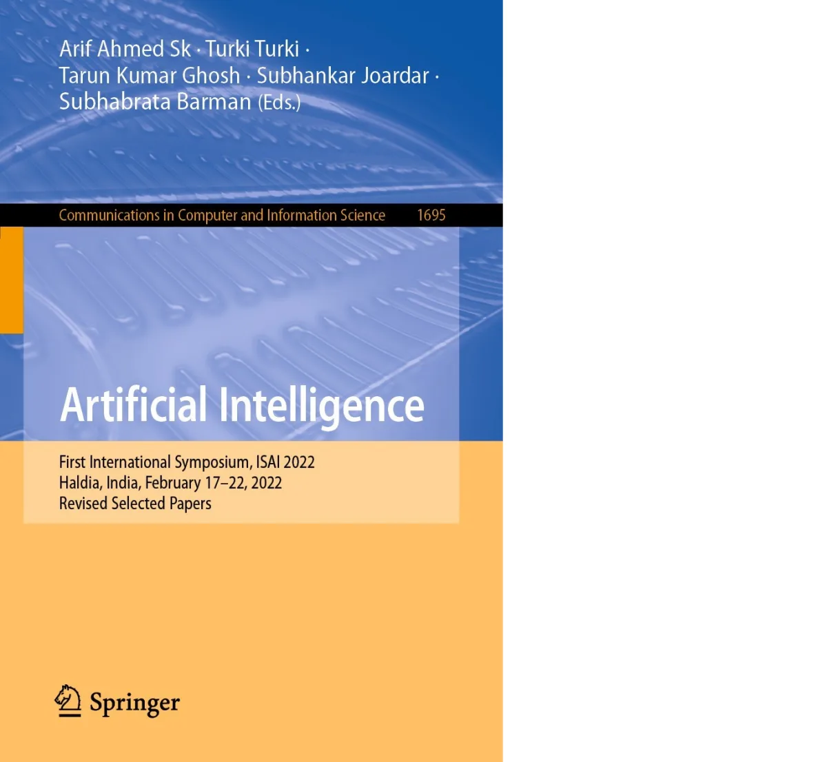 International Symposium on Artificial Intelligence (ISAI 2022)