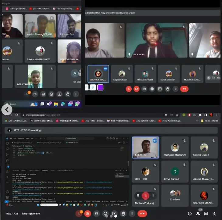 3-days programming workshop Python Decoded 3.0