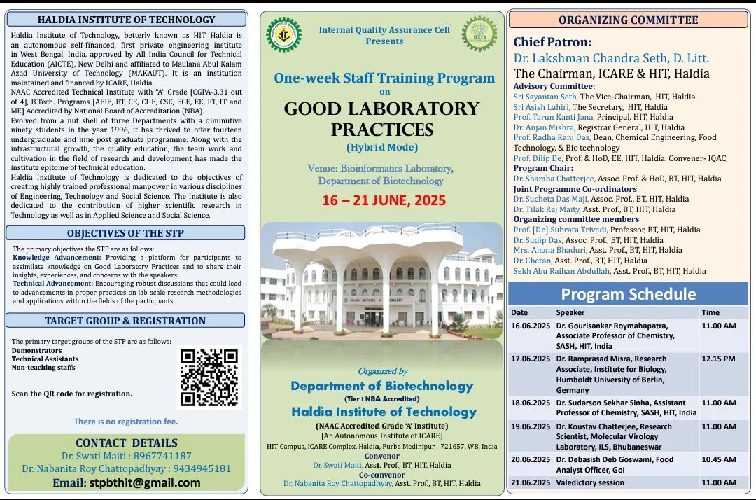 Staff Training Programme